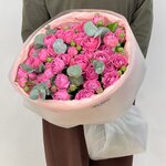 Букеты кустовых роз